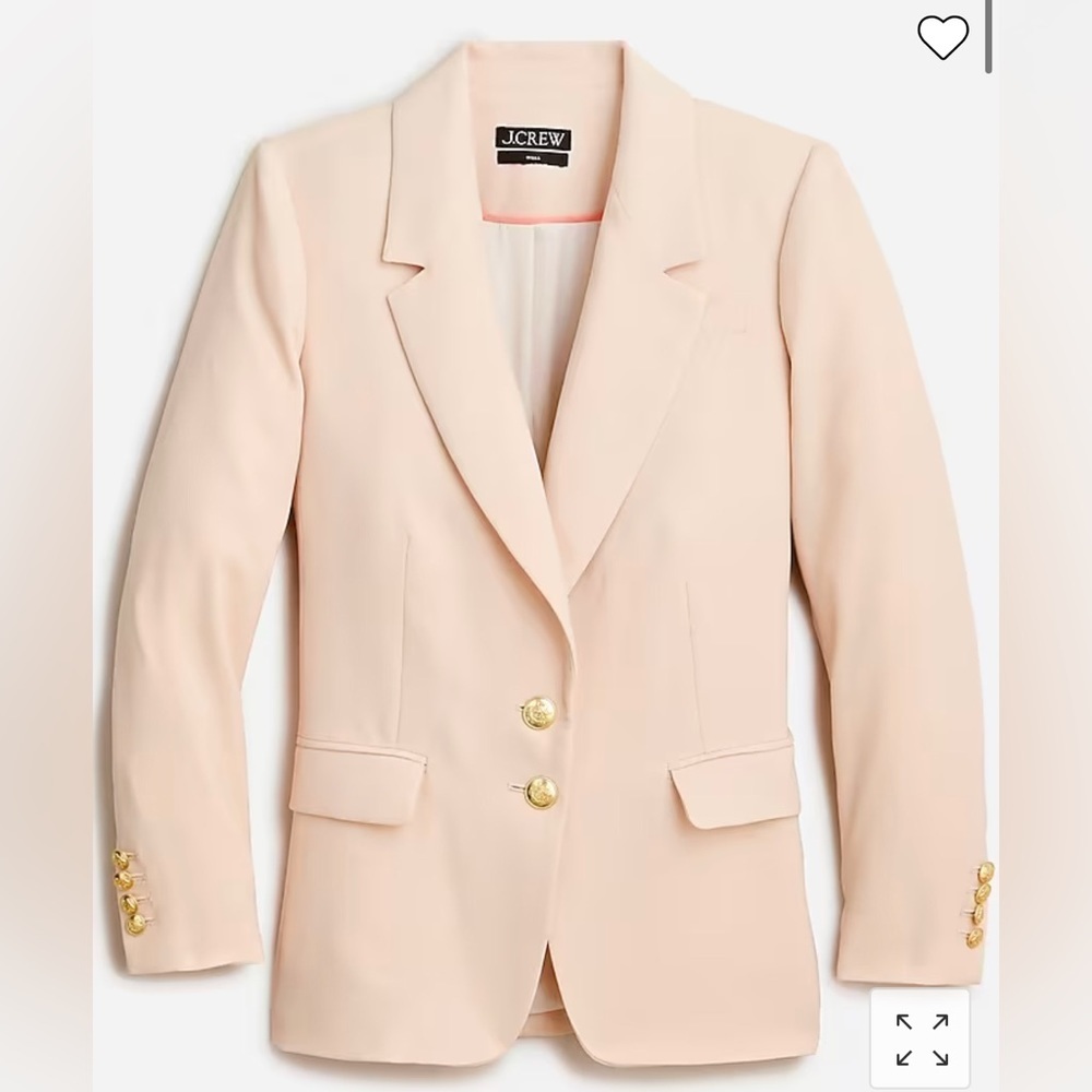 J Crew Willa blazer in city crepe Item BP416 size 8